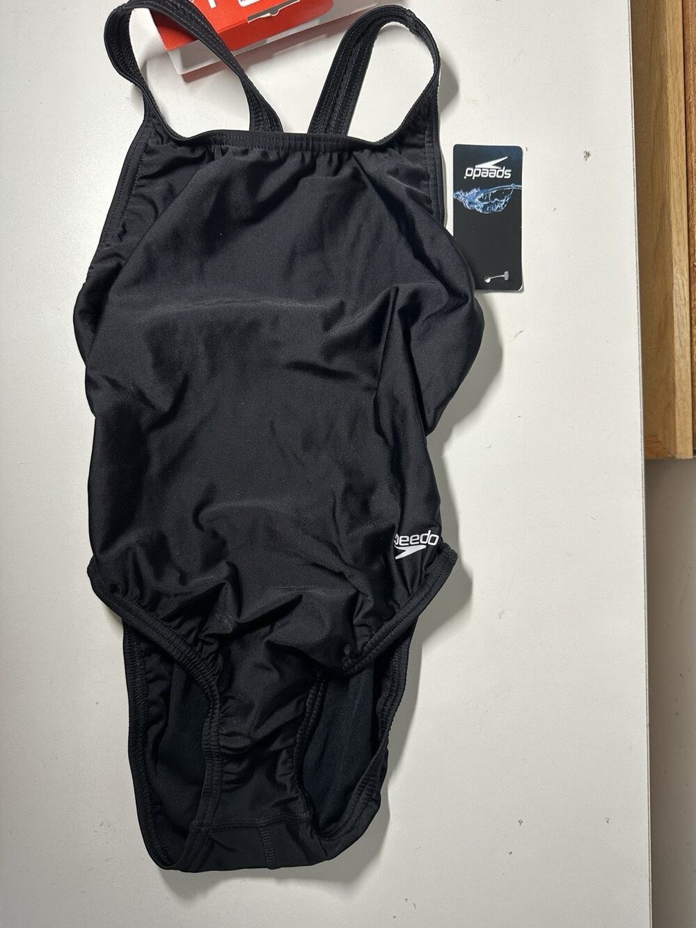 Speedo Women's Swimsuit Competitive ECO SOLID SUPER PRO Team Black Size 28
